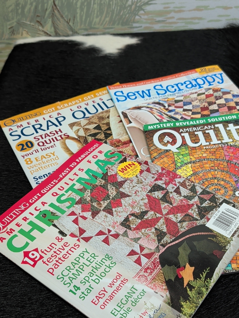 Quilting Magazines Back Issues 2011 2010 Quilter Christmas Scrap Quilt